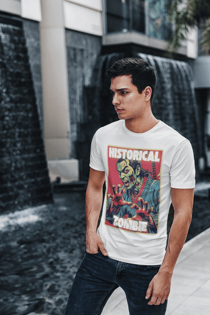 Samurai Zombie Historical Zombie T-Shirt for Halloween