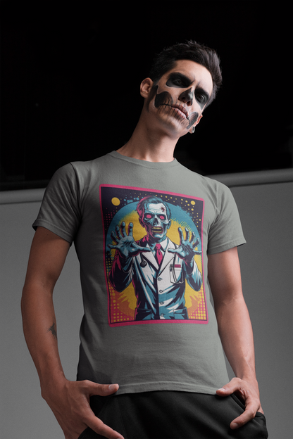 Doctor Zombie Halloween T-Shirt - Unisex