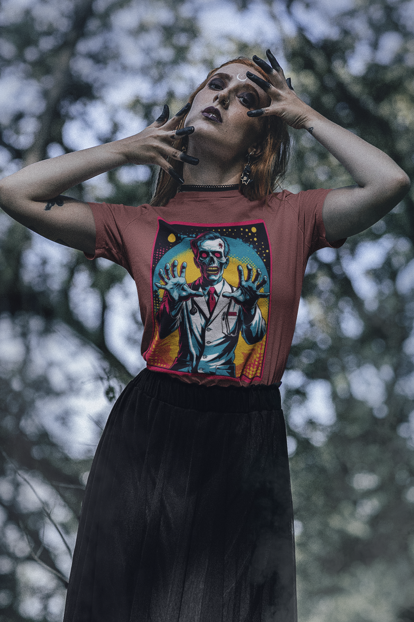 Doctor Zombie Halloween T-Shirt - Unisex