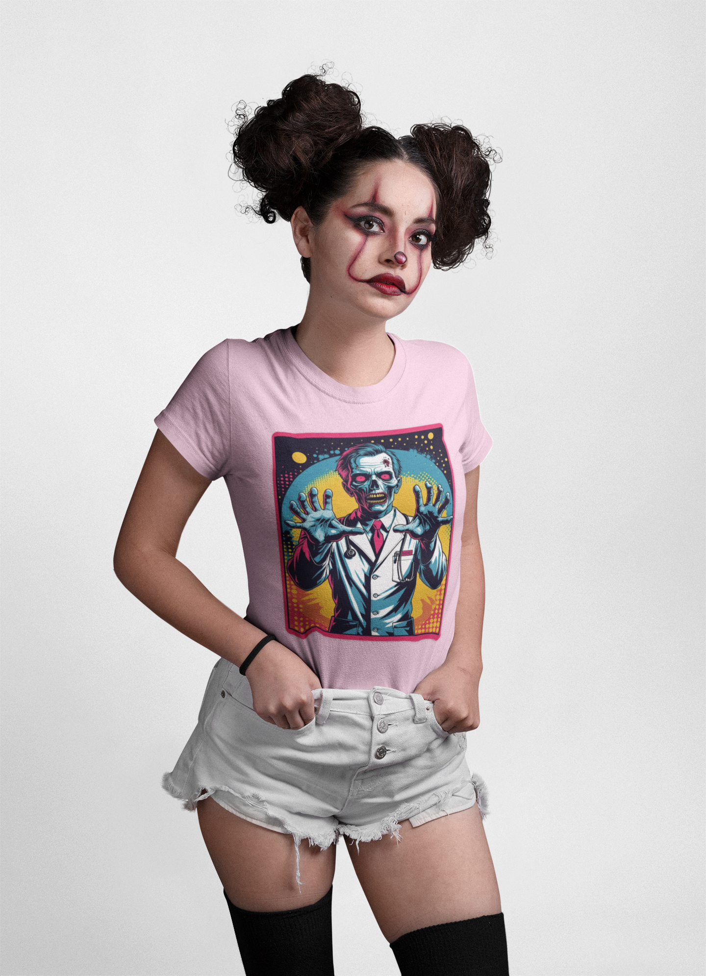 Doctor Zombie Halloween T-Shirt - Unisex