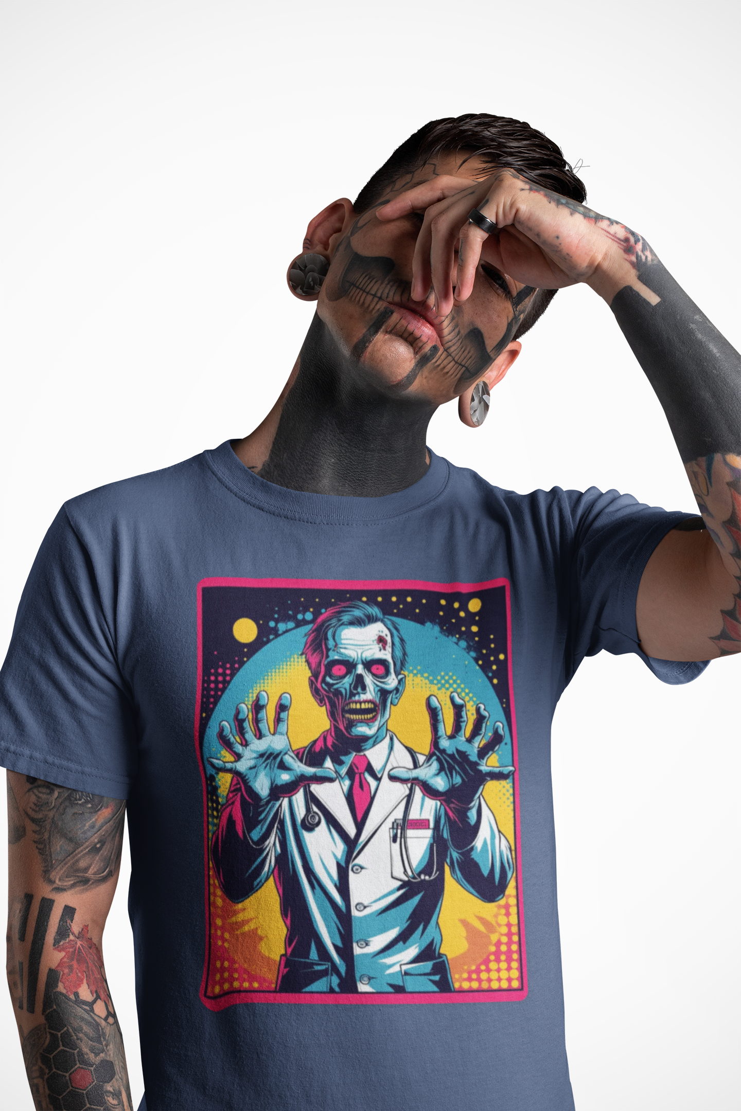 Doctor Zombie Halloween T-Shirt - Unisex