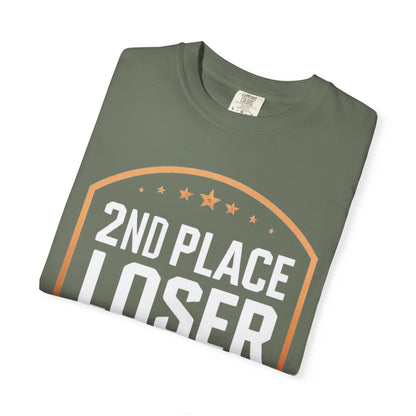 Humorous Unisex T-Shirt, 2nd Place Loser of All Time Design