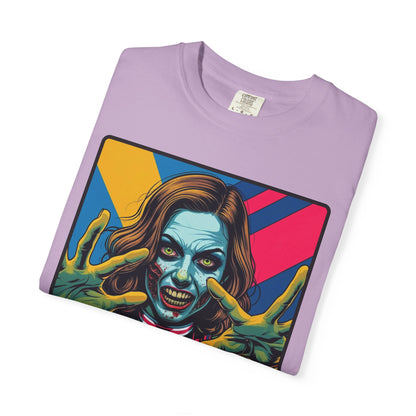 Cheerleader Zombie Halloween T-Shirt