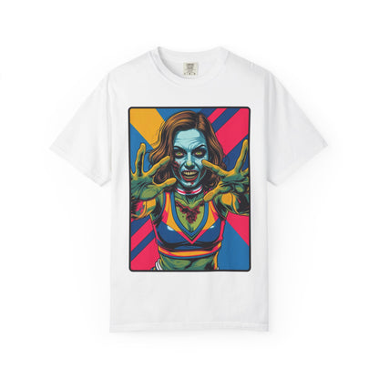 Cheerleader Zombie Halloween T-Shirt