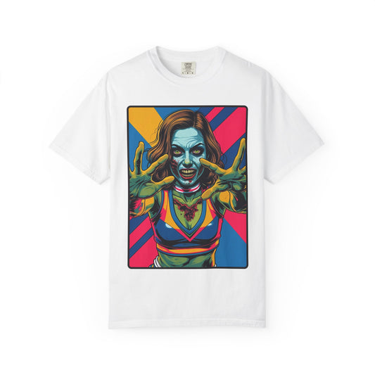Cheerleader Zombie Halloween T-Shirt