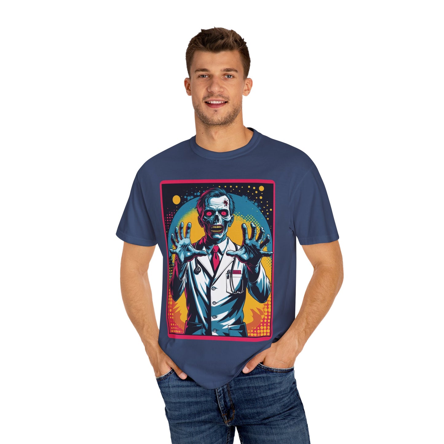 Doctor Zombie Halloween T-Shirt - Unisex