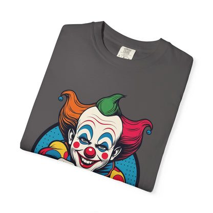 Clappy Clown Theme Park T-Shirt for Halloween