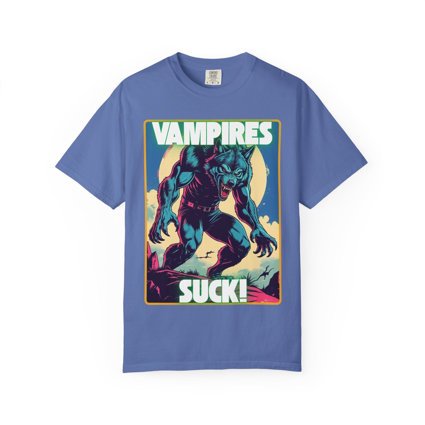 Werewolf Howling Unisex T-shirt for Halloween